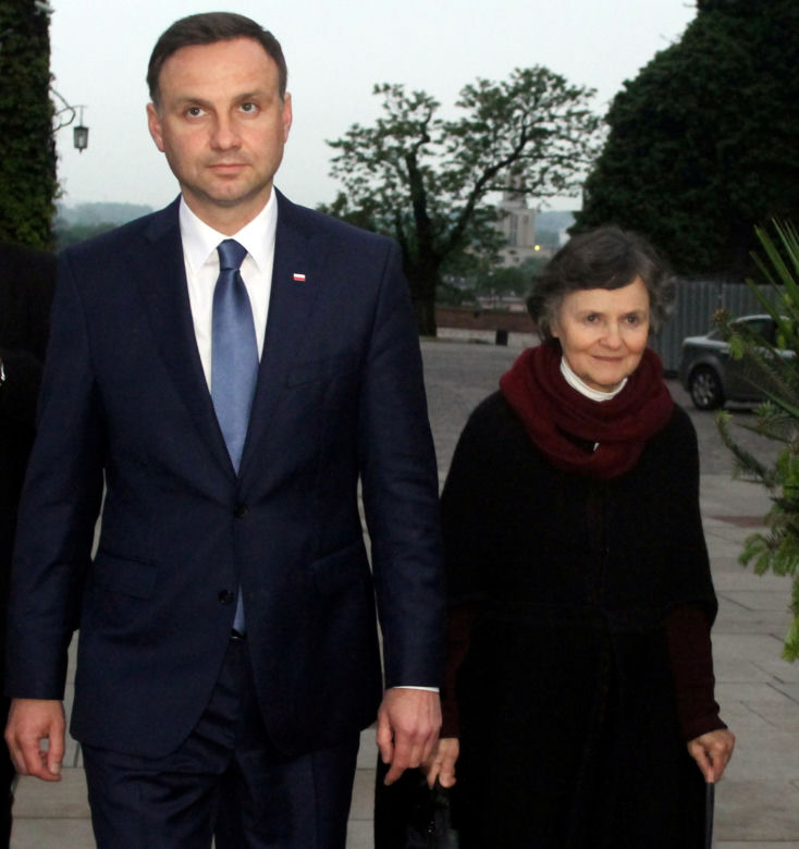 Andrzej Duda, Janina Duda