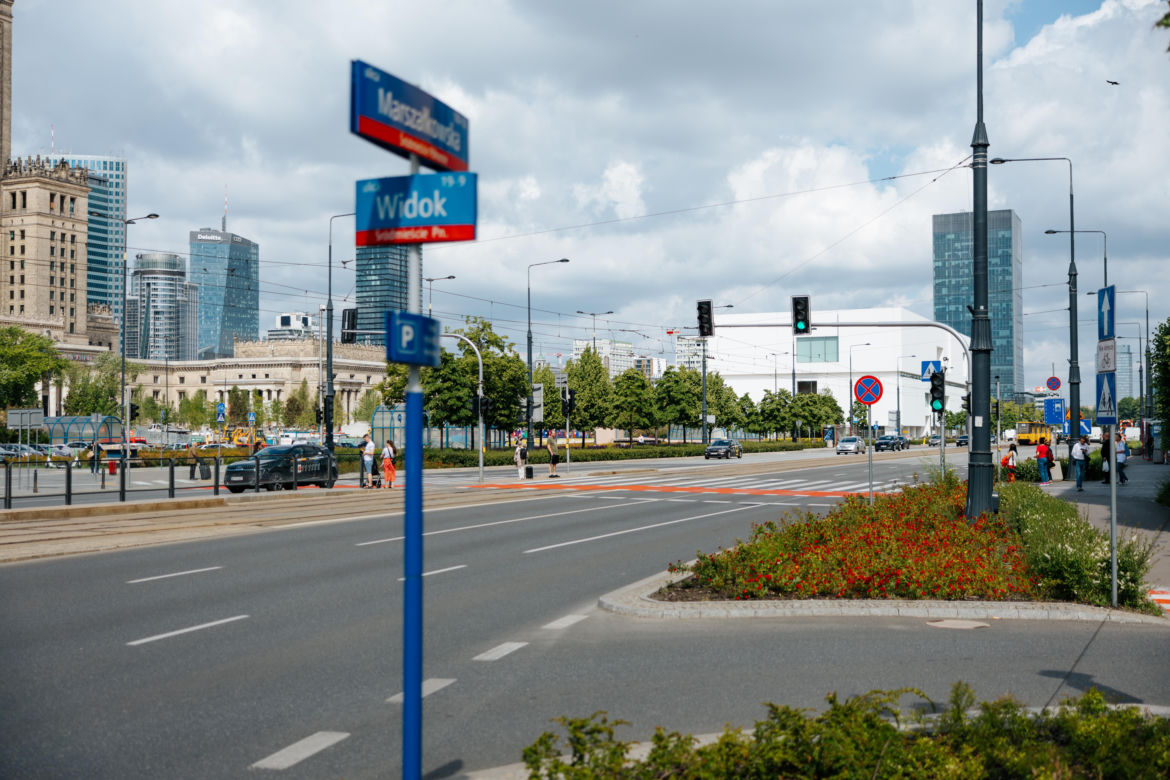 Tak wygląda ulica Marszałkowska przed przebudową