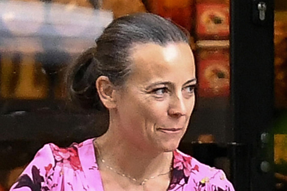Anna Mucha na bazarku
