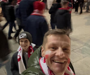 Znane osoby na meczu Polska - Albania w barażach o awans na Mistrzostwa Świata. Zobacz zdjęcia