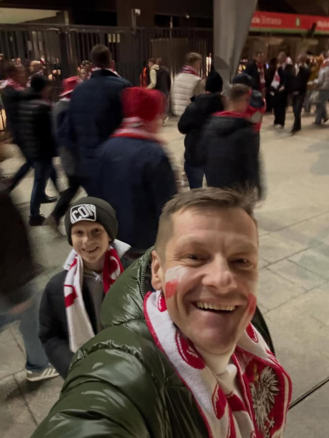 Znane osoby na meczu Polska - Albania w barażach o awans na Mistrzostwa Świata. Zobacz zdjęcia