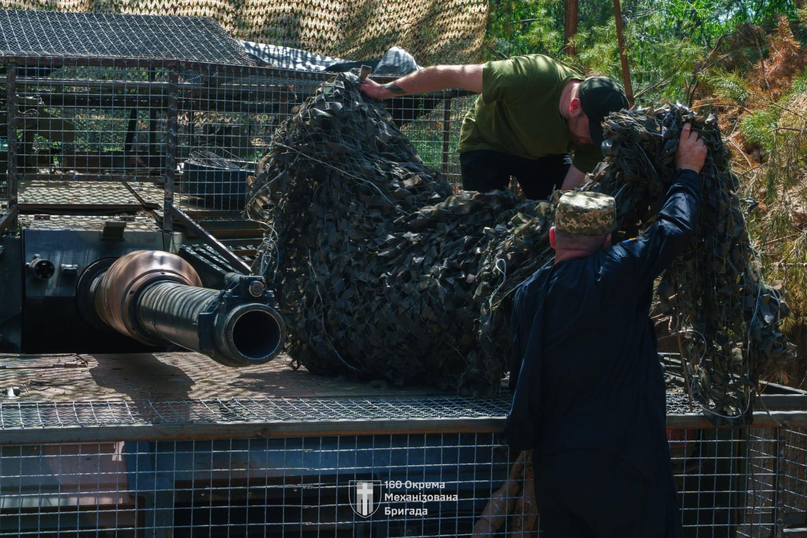 Czołg M1 Abrams na Ukrainie