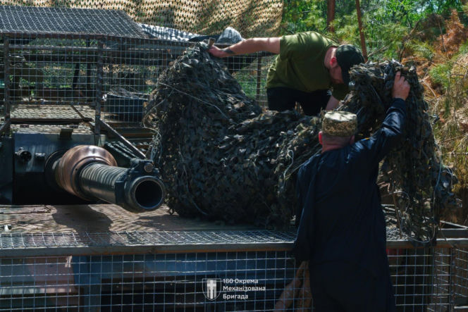 Czołg M1 Abrams na Ukrainie