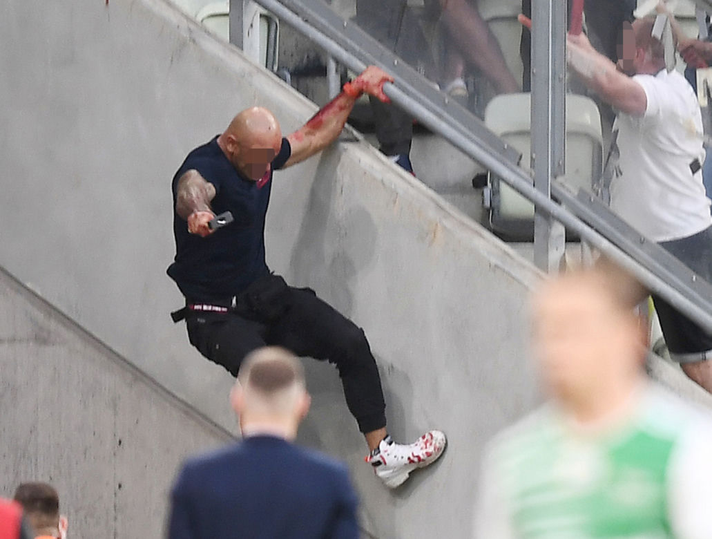 Lechia - Akademija! Wojna kiboli na trybunach. Krwawa jatka