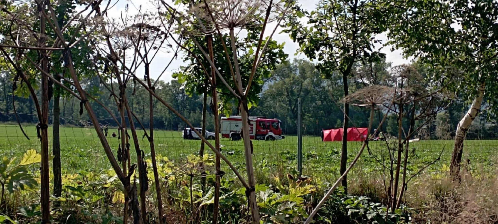 Katastrofa lotnicza pod Żywcem. Nie żyją dwie osoby