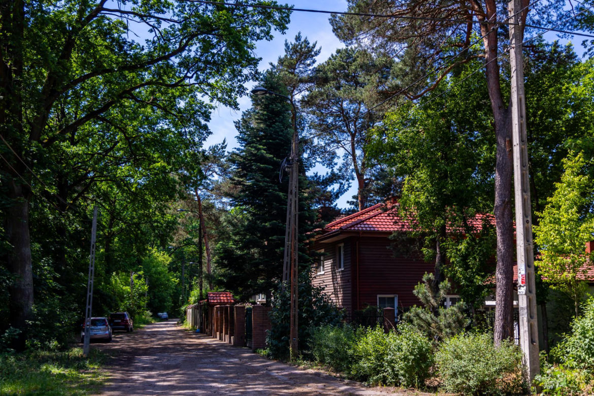Boernerowo w Warszawie - zdjęcia drewnianego przedwojennego osiedla domów