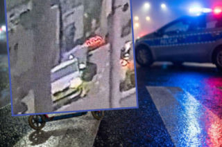 Wypadek w Lubawie. 8-latek na hulajnodze wjechał w BMW. Jest nagranie ze zdarzenia!