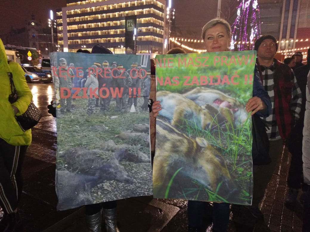 Protest w Katowicach