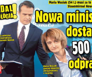 Nowa minister dostanie 500 tys. odprawy