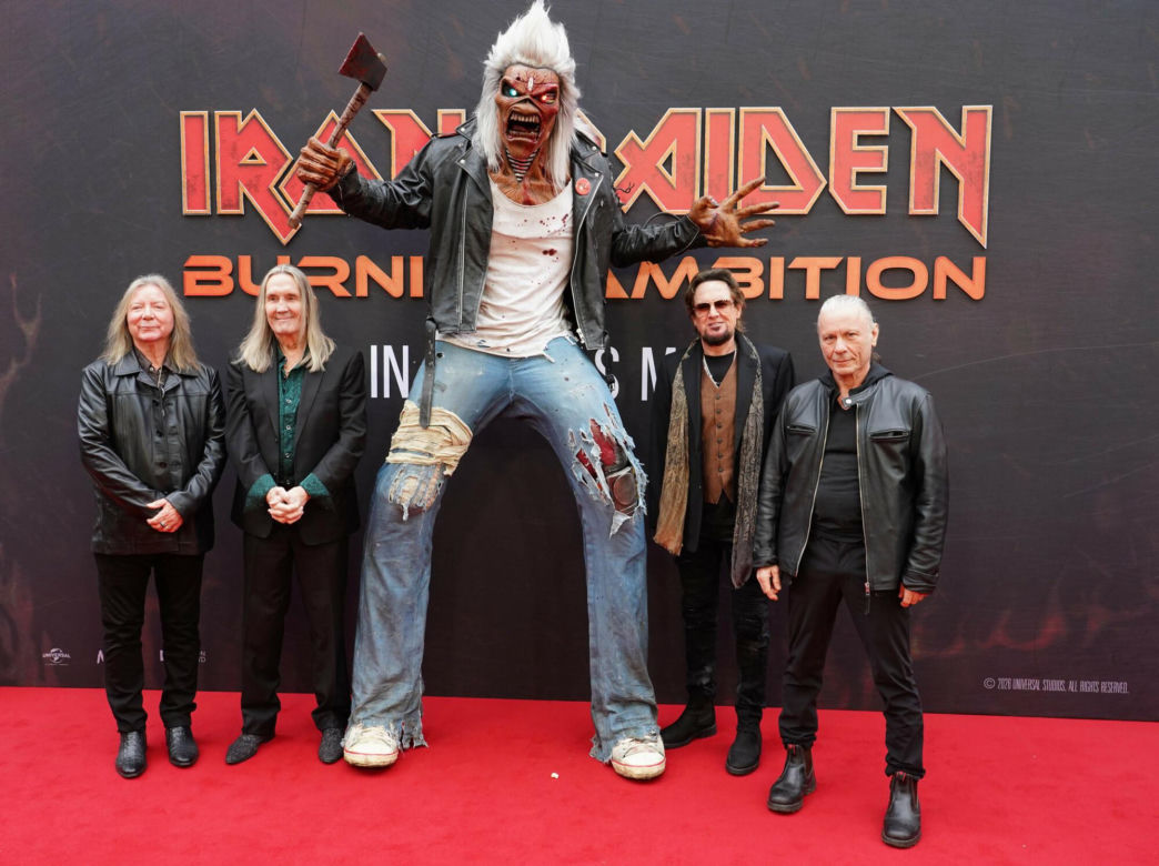 Iron Maiden na światowej premierze dokumentu "Iron Maiden: Burning Ambition"