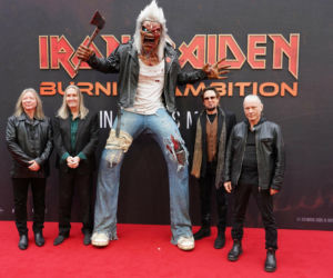 Iron Maiden na światowej premierze dokumentu Iron Maiden: Burning Ambition