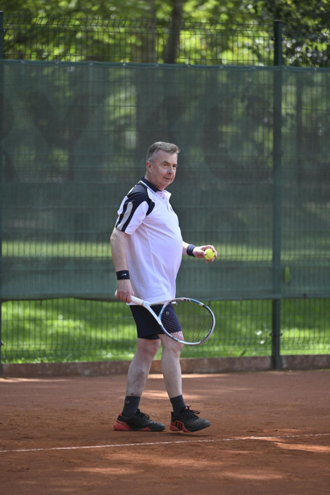 Dariusz Wieczorek zgubił 5 kg na korcie
