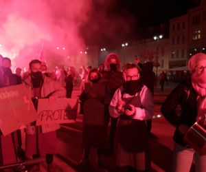 Protest branży gastronomicznej w Bydgoszczy
