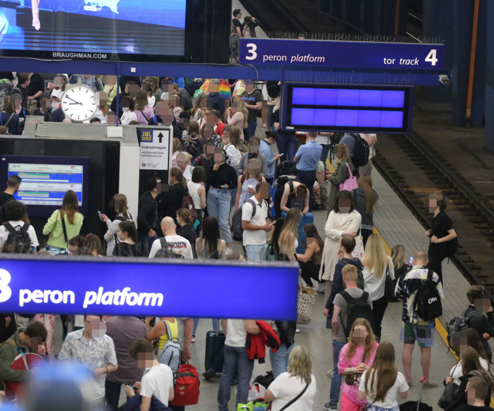 Potworny paraliż na Dworcu Centralnym. „Rekordzista ma 260 minut opóźnienia