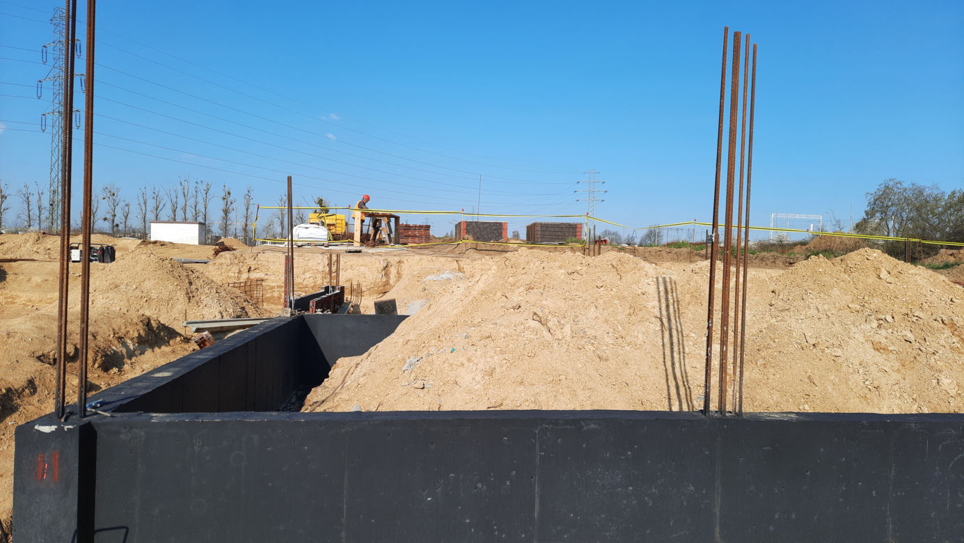 Budowa schroniska dla zwierząt w Szczecinie - kwiecień 2021