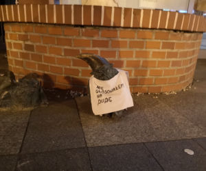 Krasnale mówią NIE! Andrzejowi Dudzie. Niezwykły happening