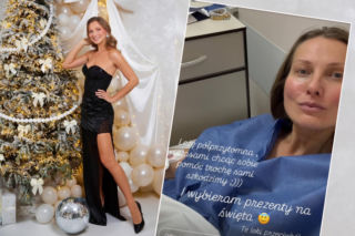 Moro wylądowała w szpitalu przed samymi świętami! Pokazała zdjęcie ze szpitalnego łóżka