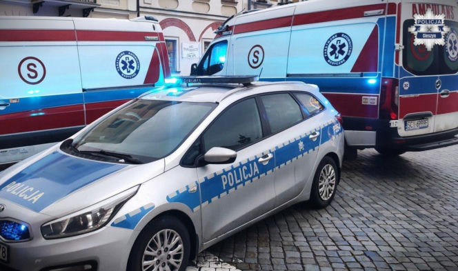 Trzecie piętro i minusowa temperatura. Interwencja w ostatniej chwili