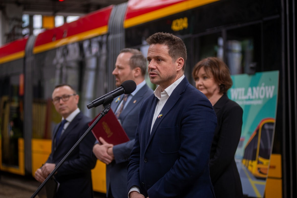 Rusza budowa tramwaju do Wilanowa. Kiedy pojadą nim pierwsi pasażerowie?