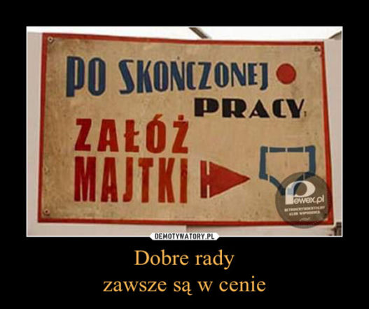 Święto dobrych rad 2017: MEMY