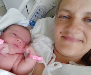 Rolnicy Podlasie. Emilia Korolczuk urodziła córeczkę Laurę!