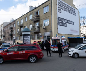 Reanimacja na rondzie Wiatraczna