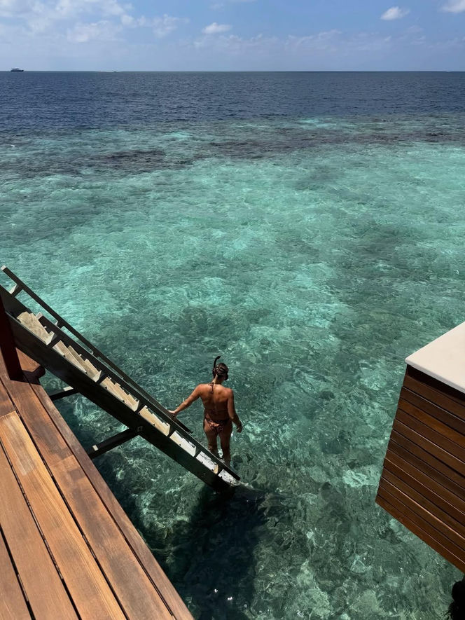 Aryna Sabalenka na Malediwach