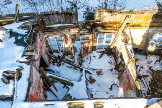 Ruiny domu Wedla w Otwocku