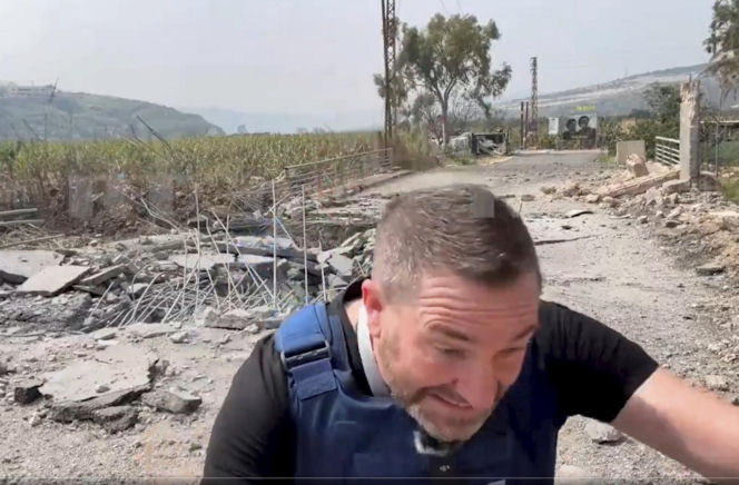 Reporter wojenny oszukał przeznaczenie! Wideo mrozi krew w żyłach