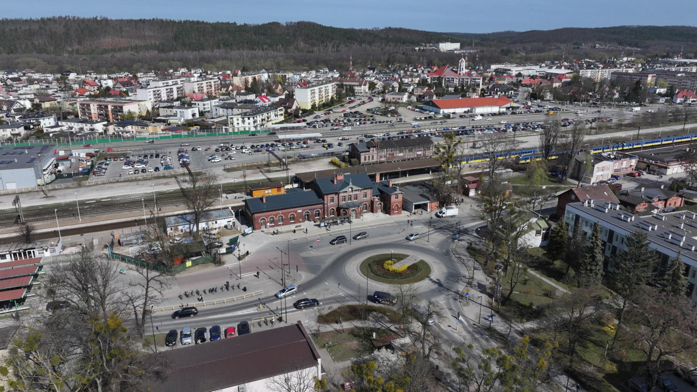Wyremontowany dworzec w Wejherowie