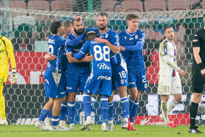 Górnik Zabrze - Lech Poznań: Zdjęcia kibiców ze szlagieru 20. kolejki PKO BP Ekstraklasy