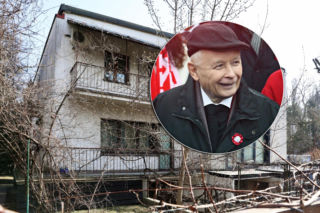 Tak teraz wygląda dom Jarosława Kaczyńskiego. Remont trwa w najlepsze! [MAMY ZDJĘCIA]
