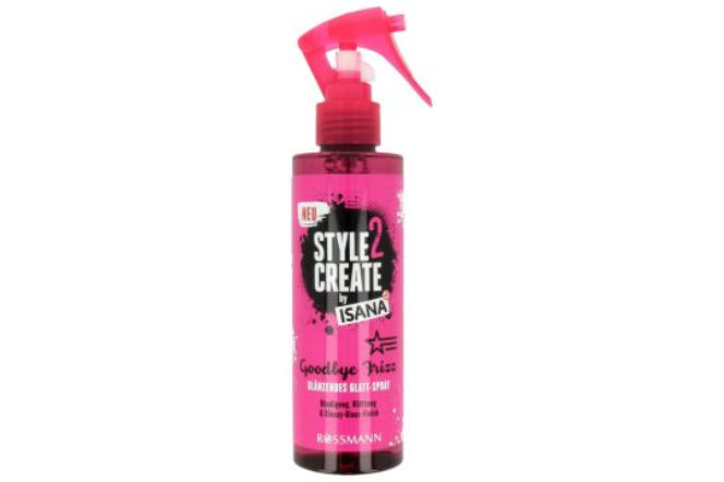 Isana Style 2 Create spray nabłyszczający do prostowania wlosów Smooth &...