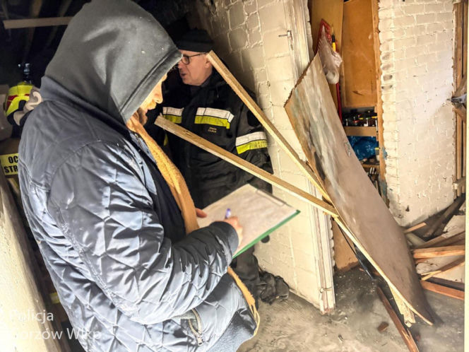 Wybuch w bloku w Gorzowie