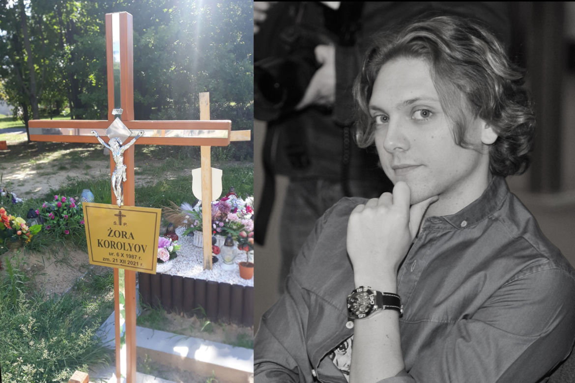 Od śmierci Żory Korolyova minęły już miesiące. Tak wygląda grób tancerza. "Od kiedy Cię poznałam, nigdy nie musiałam sobie robić kawy"