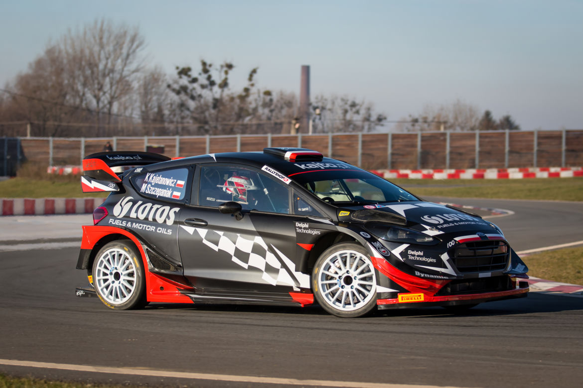 Ford Fiesta WRC Kajetana Kajetanowicza na 56. Rajd Barbórka