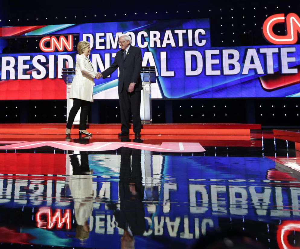 Po tej debacie Clinton i Sanders na pewno nie zostaną przyjaciółmi