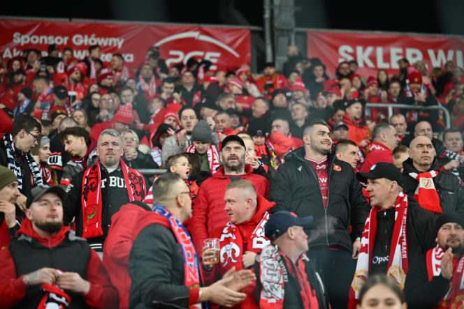 Widzew Łódź - Lech Poznań: Zdjęcia kibiców i zawodników z meczu 24. kolejki PKO BP Ekstraklasy