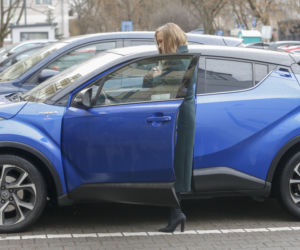 Agnieszka Kaczorowska-Pela jeździ Toyotą C-HR
