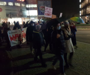 Protesty kobiet w Olsztynie