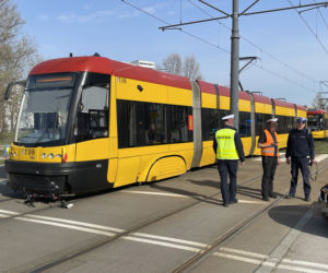 Dramat na Białołęce. 5-latek wjechał rowerkiem pod tramwaj 