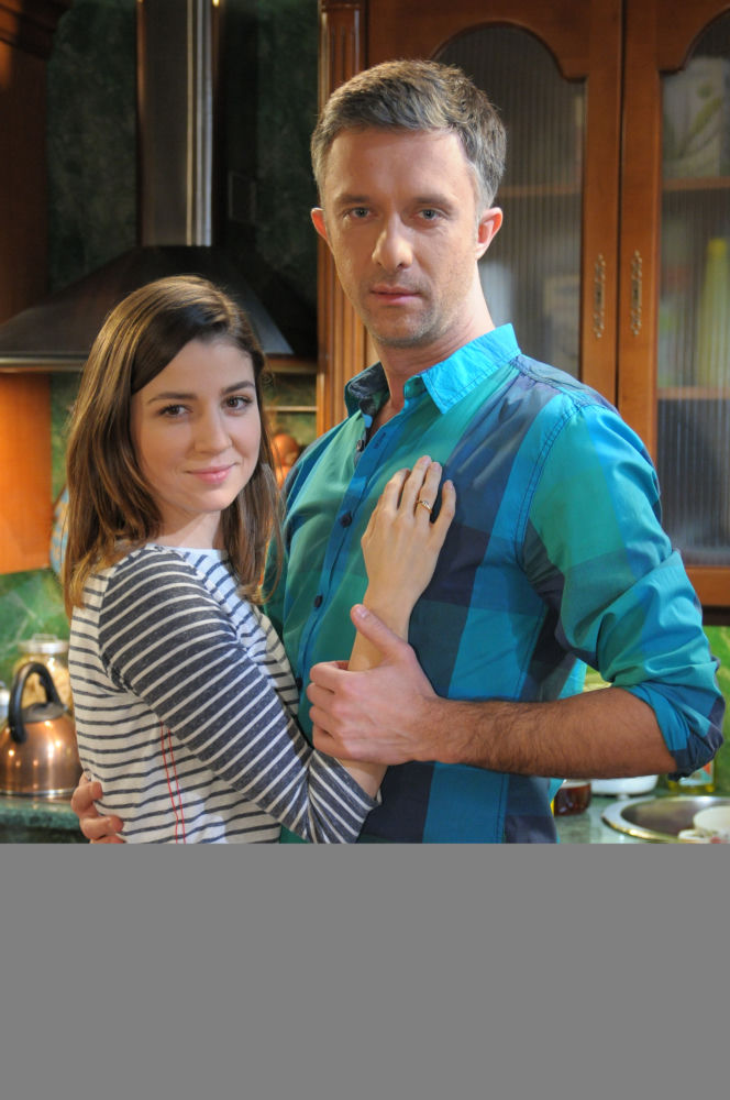 Pierwsza miłość. Kinga (Aleksandra Zienkiewicz), Artur (Łukasz Płoszajski)