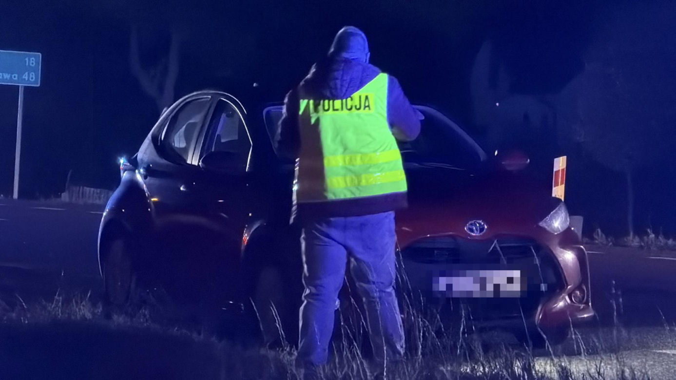 Śmiertelne potrącenie człowieka na prostej drodze. Nie miał szans