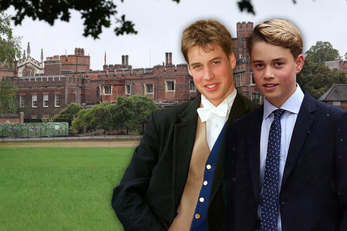 Książę George rozpoczął naukę w Eton. 25 lat temu tą samą szkołę rozpoczynał jego ojciec książę William