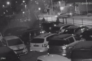 Szaleniec w BMW w Choszcznie
