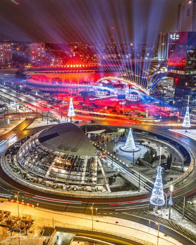 Sylwester w Katowicach - scena