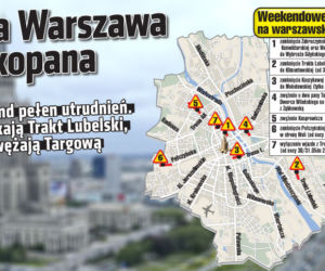 Cała Warszawa rozkopana