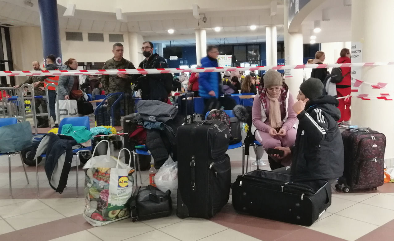 Wojna w Ukrainie. Punkt recepcyjny na Torwarze zostanie zamknięty