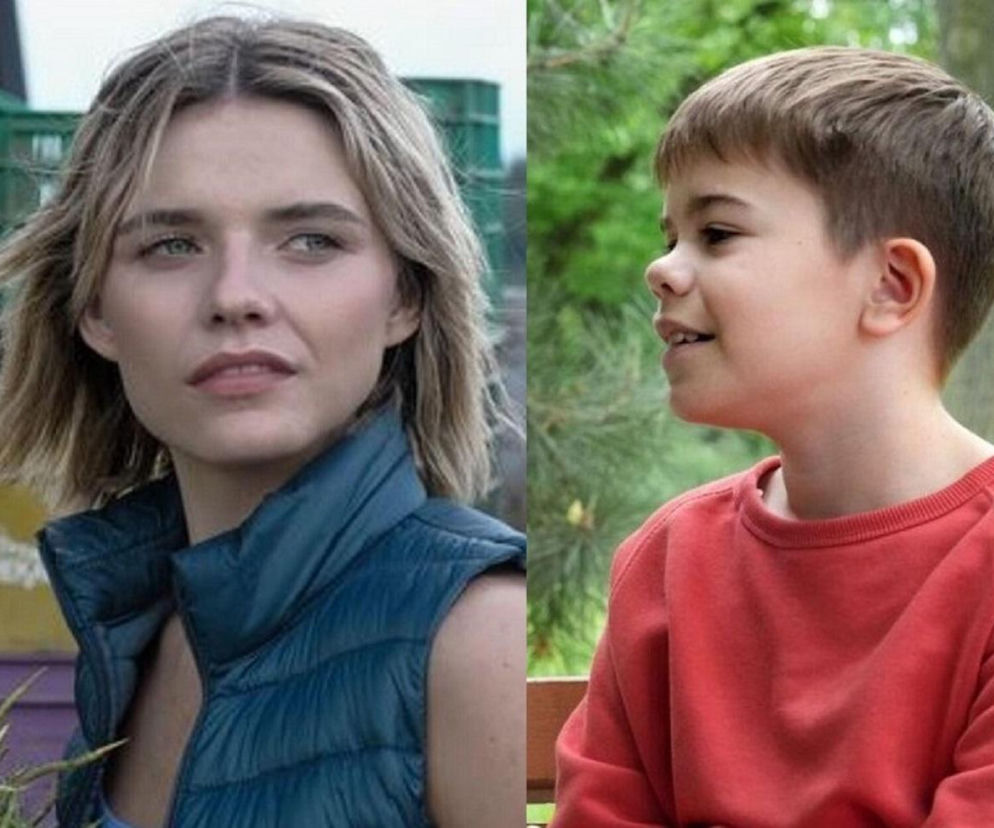 Oliwia Drożdżyk jako Janka w niebieskiej kamizelce i Bartosz Gruchot jako Ksawery w czerwonej bluzie. Janka i Ksawery na wagarach, to temat odcinka serialu Barwy szczęścia, o którym przeczytasz więcej na portalu Super Seriale.