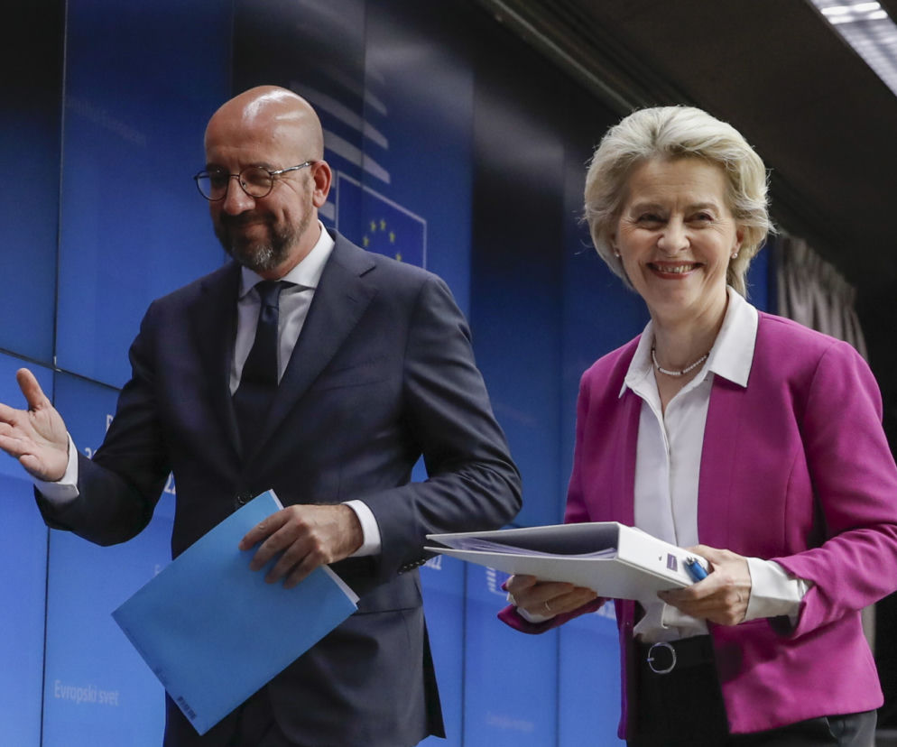 Charles Michel i Ursula von der Leyen